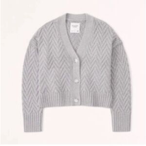 Abercrombie and Fitch Women's
Herringbone Stitch Cardigan